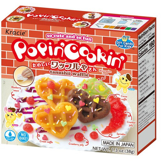 Kracie Popin Cookin Tanoshii Waffle 1.3 oz – YumYumCandystore