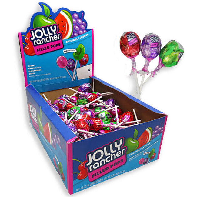 Jolly Ranchers Filled Lollipops – YumYumCandystore